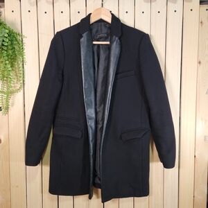 Zara Womens Coat Elegant Black Coat